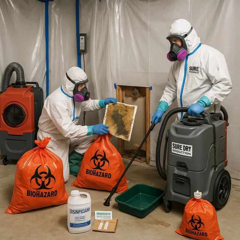 Contaminated Water Handling Protocols process in Cornville, ME